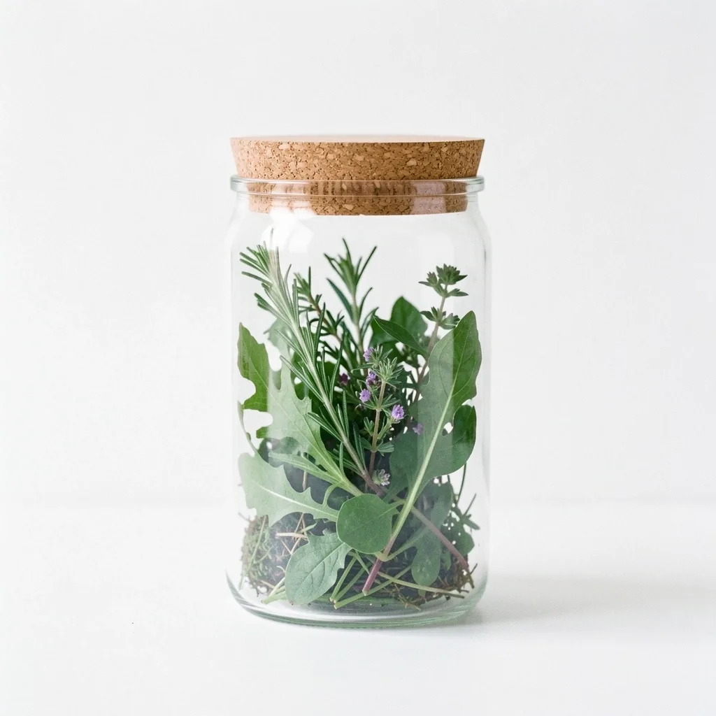 Apothecary jar representing precision